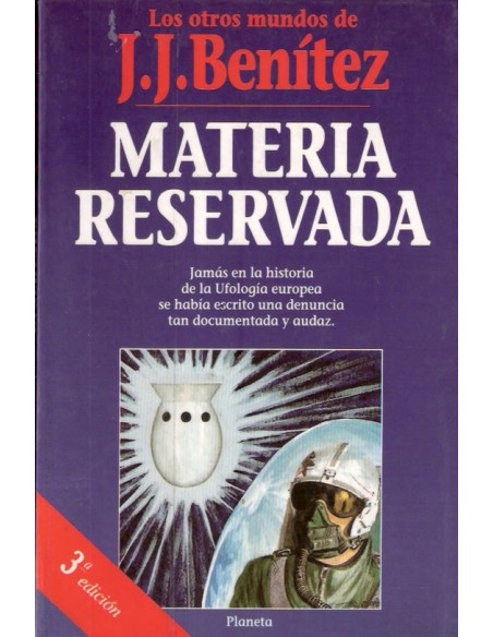 Materia reservada (Usado) Materia reservada (Usado)