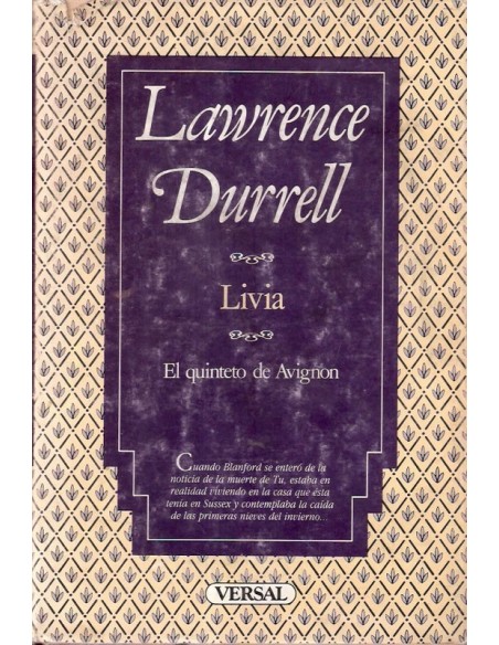 Livia El Quinteto de Avignon (Usado)