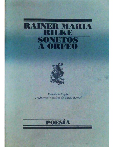 Sonetos a Orfeo (Usado) Sonetos a Orfeo (Usado)