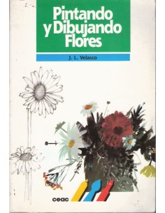 Pintando y dibujando flores (Usado)