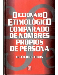Diccionario etimológico de nombres (Usado)