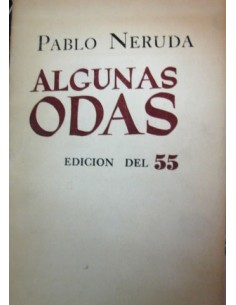 Algunas odas. (Usado)