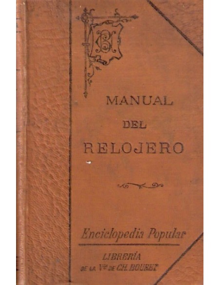 Manual del relojero (Usado) Manual del relojero (Usado)
