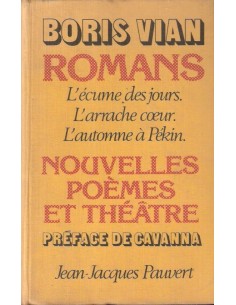 Romans, nouvelles, poemes (Usado)