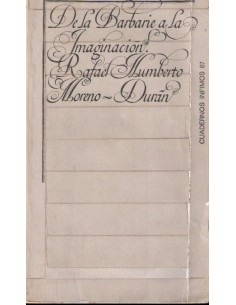 De la barbarie a la imaginación (Usado)