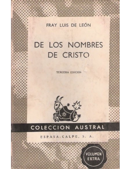 De los nombres de Cristo (Usado)