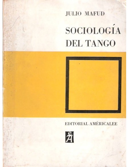 Sociología del tango (Usado) Sociología del tango (Usado)
