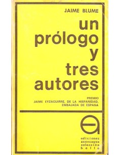 Un prólogo y tres autores (Usado)
