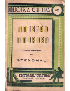 Amistad amorosa (Usado)