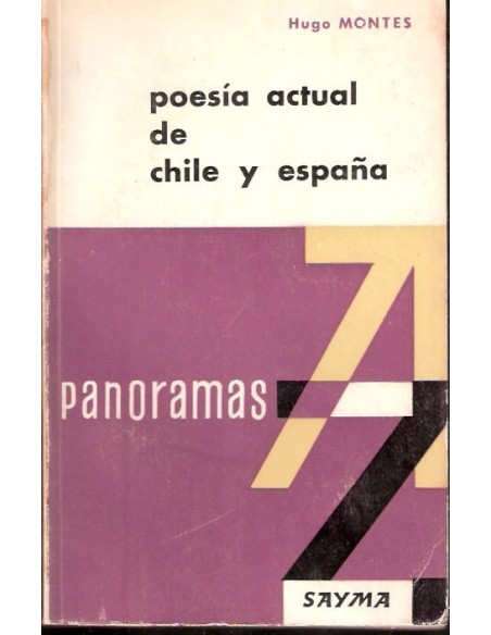 Poesía actual de Chile y España (Usado)