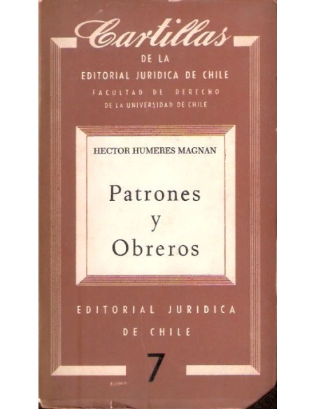 Patrones y obreros (Usado)