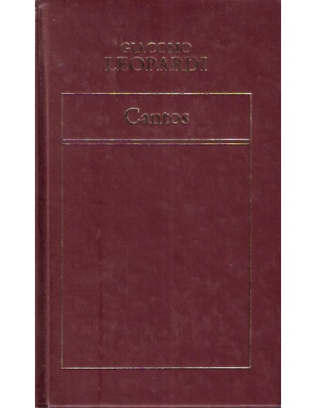 Cantos. Leopardi (Usado)