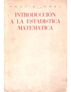 Introducción a la estadística matemática (Usado)