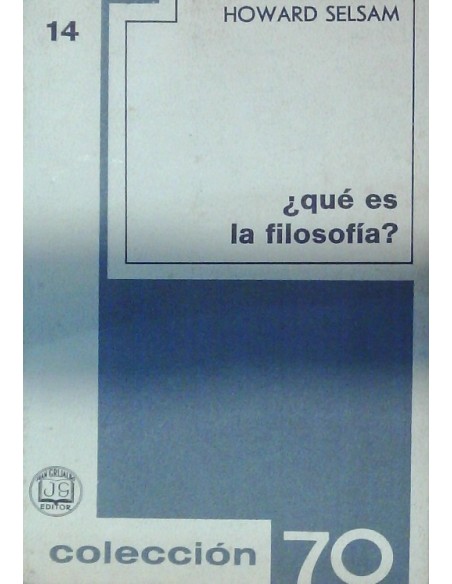 Que es la filosofía (Selsam) (Usado) Que es la filosofía (Selsam) (Usado)