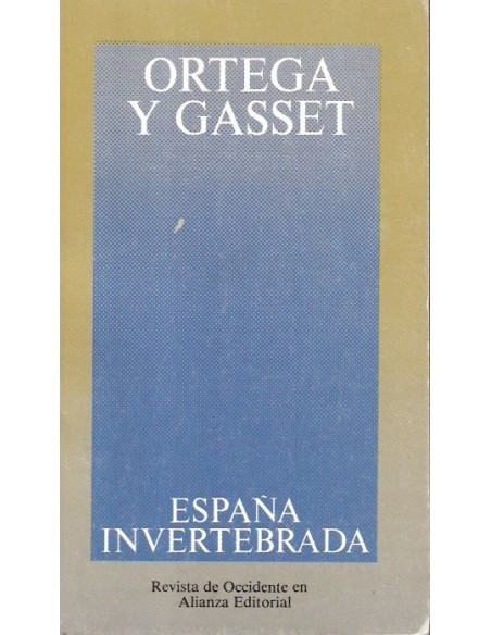 España invertebrada (Usado) España invertebrada (Usado)