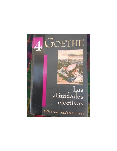 Las afinidades electivas (Usado) Las afinidades electivas (Usado)