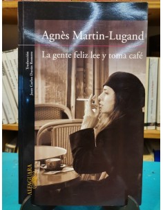 La gente feliz lee y toma café (Usado)