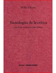 Tecnologías de la crítica (Nuevo)