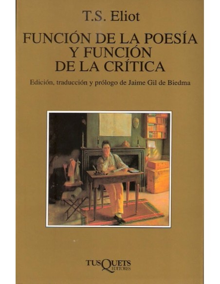 Función de la poesía y función de la crítica (Usado)