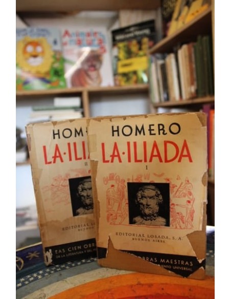 La iliada (2 Tomos) (Usado) La iliada (2 Tomos) (Usado)