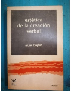 Estética de la creación  verbal (Usado)