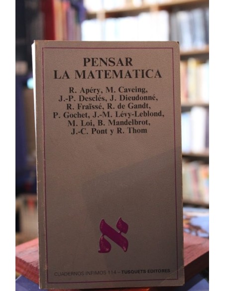 Pensar la matemática (Usado) Pensar la matemática (Usado)