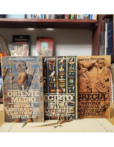 Historia Ilustrada de las formas artísticas (3 Tomos) (Usado) Historia Ilustrada de las formas artísticas (3 Tomos) (Usado)