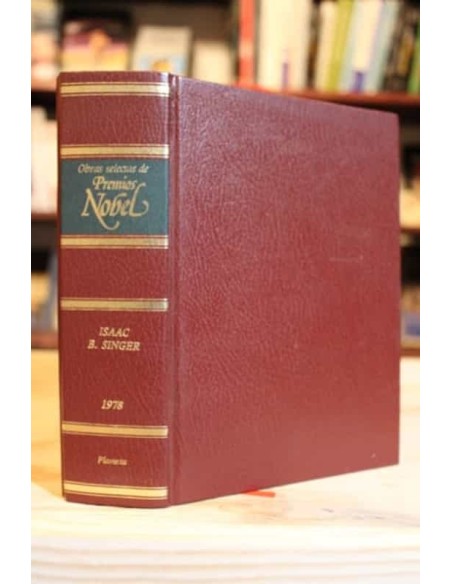 Obras Selectas de Premios Nobel Isaac B.Singer 1978 (Usado) Obras Selectas de Premios Nobel Isaac B.Singer 1978 (Usado)