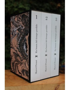 En busca del tiempo perdido (Tres tomos) con Estuche de conservación (Usado)