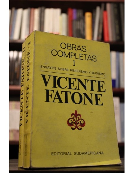 Obras Completas Vicente Fatone (II Tomos) (Usado)
