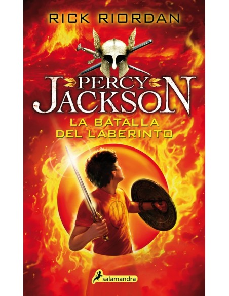 Percy Jackson y los dioses del Olimpo 4 La batalla del laberinto (Nuevo)
