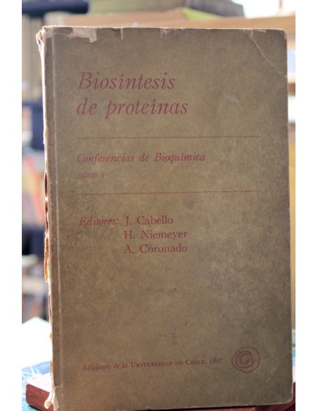 Biosíntesis de proteínas (Usado) Biosíntesis de proteínas (Usado)