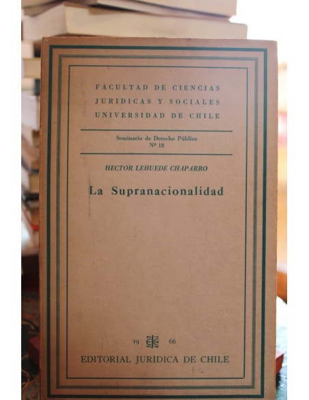 La Supranacionalidad (Usado) La Supranacionalidad (Usado)