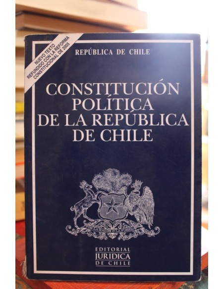 Constitución política de la república de Chile (Usado) Constitución política de la república de Chile (Usado)