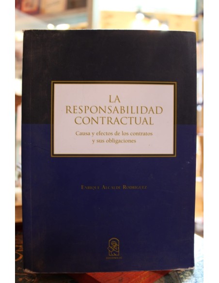 La responsabilidad contractual (Usado)