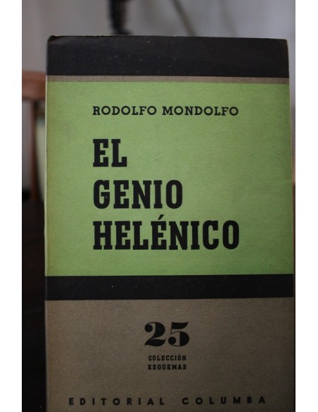 El genio helénico (Usado) El genio helénico (Usado)