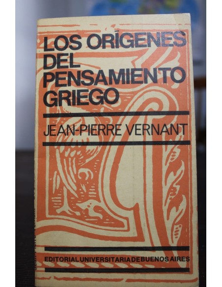 Los orígenes del pensamiento griego (Usado) Los orígenes del pensamiento griego (Usado)