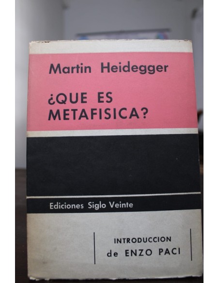 ¿Qué es metafísica? (Usado) ¿Qué es metafísica? (Usado)