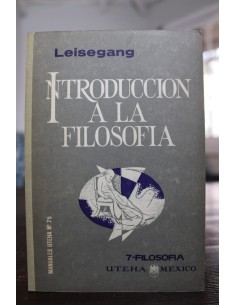 Introducción a la filosofía (Usado)