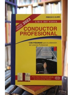 Libro del nuevo conductor profesional (clase A) (Nuevo)
