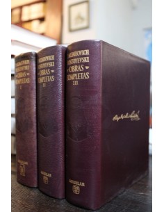 Obras Completas. Dostoyevski (III Tomos) (Usado)