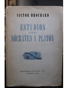 Estudios sobre Sócrates y Platón (Usado)