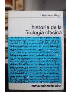 Historia de la filología clásica (Usado)