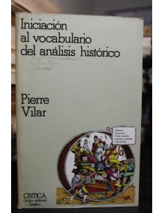 Iniciación a vocabulario del análisis histórico (Usado)