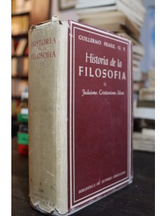 Historia de la filosofía II. Judaísmo. Cristianismo. Islam (G. Fraile) (Usado)