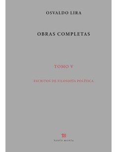 Obras completas Osvaldo Lira. Tomo V (Nuevo)