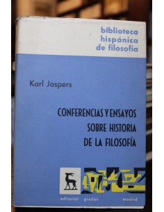 Conferencias y ensayos sobre historia de la filosofía (Usado)