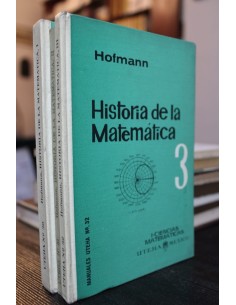Historia de la Matemática (3 Tomos) (Usado)