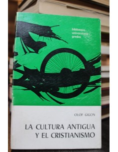 La cultura antigua y el cristianismo (Usado)