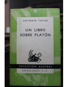 Un libro sobre Platón (Usado)